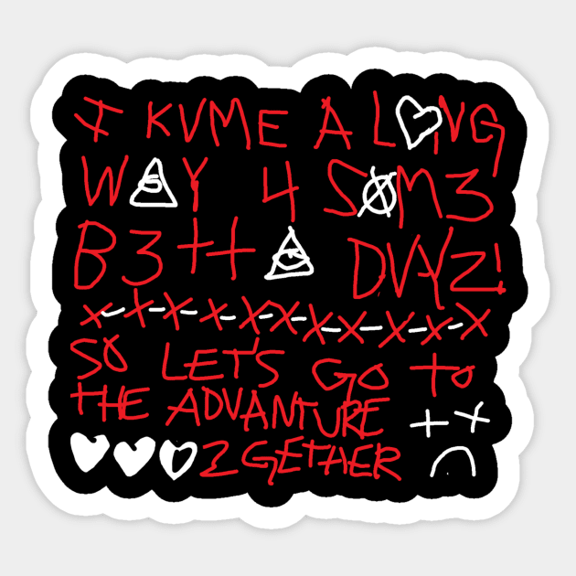 KVLI3N ''BETTA DAYZ'' Sticker by KVLI3N